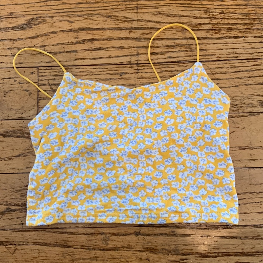 Flower crop top